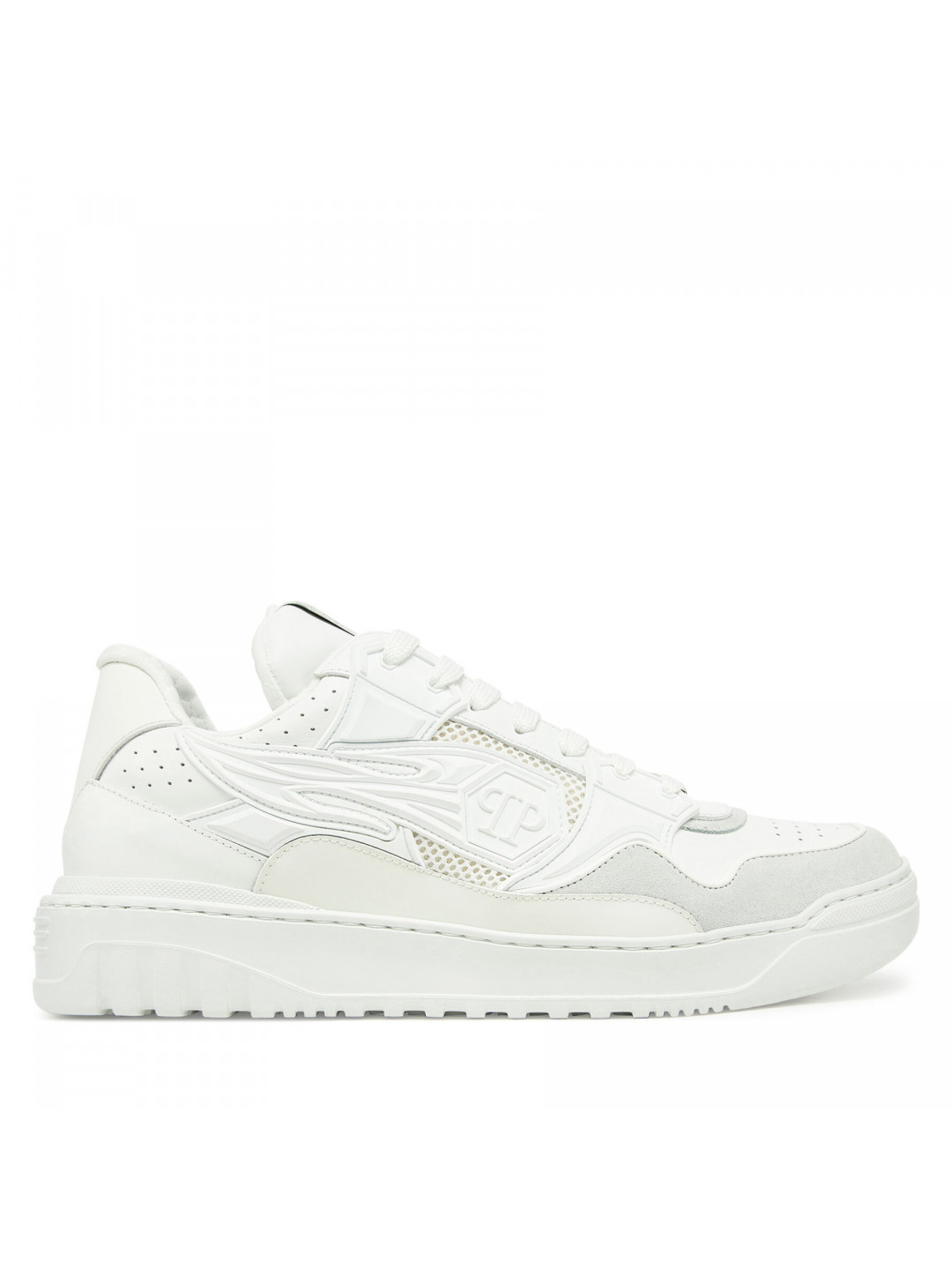 Sneakersy PHILIPP PLEIN SAES MSC4017 PLE010N01 Bílá